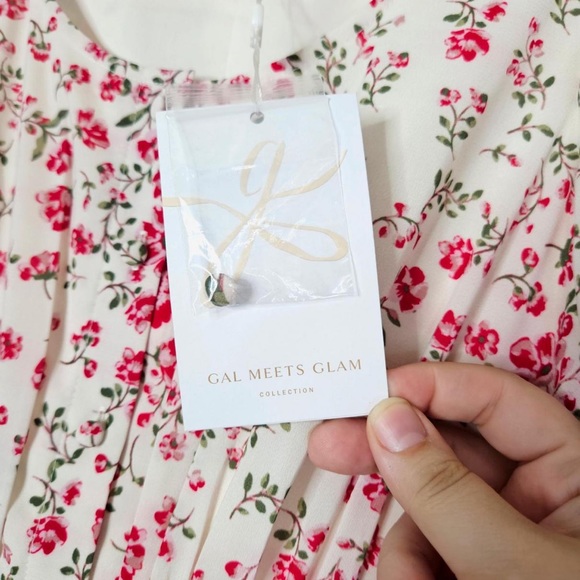 NWT Gal Meets Glam Brigitte Floral Maxi Dress Spring Summer Dress Sizes 8 and 10 - Picture 10 of 13